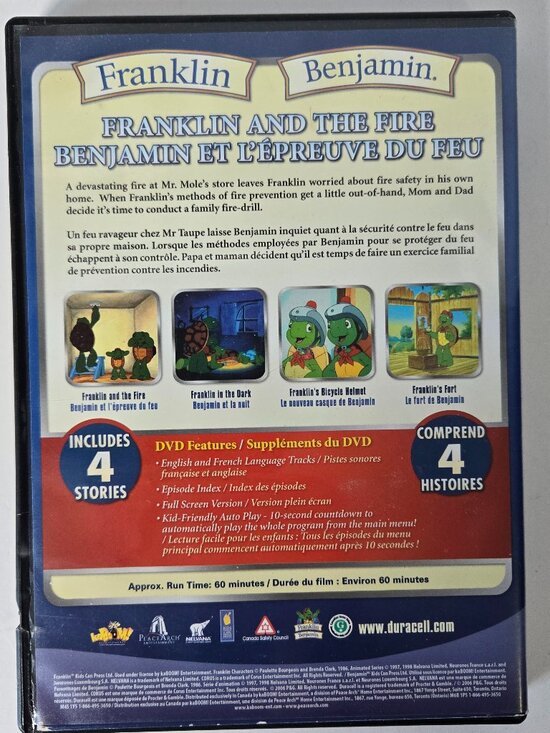 Franklin And The Fire DVD, Bundle any 3 DVD’s for $15 - Picture 2 of 3